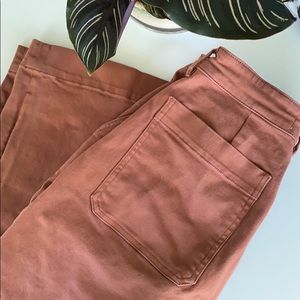 Ever lame straight leg crop